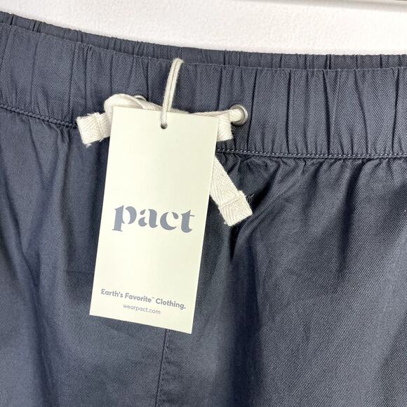 Pact Daily Twill Casual Cotton Knee Length Skirt Storm Gray Womens XXXL 3XL New - Picture 11 of 15
